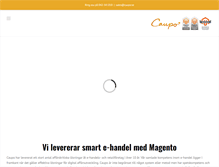 Tablet Screenshot of caupo.se
